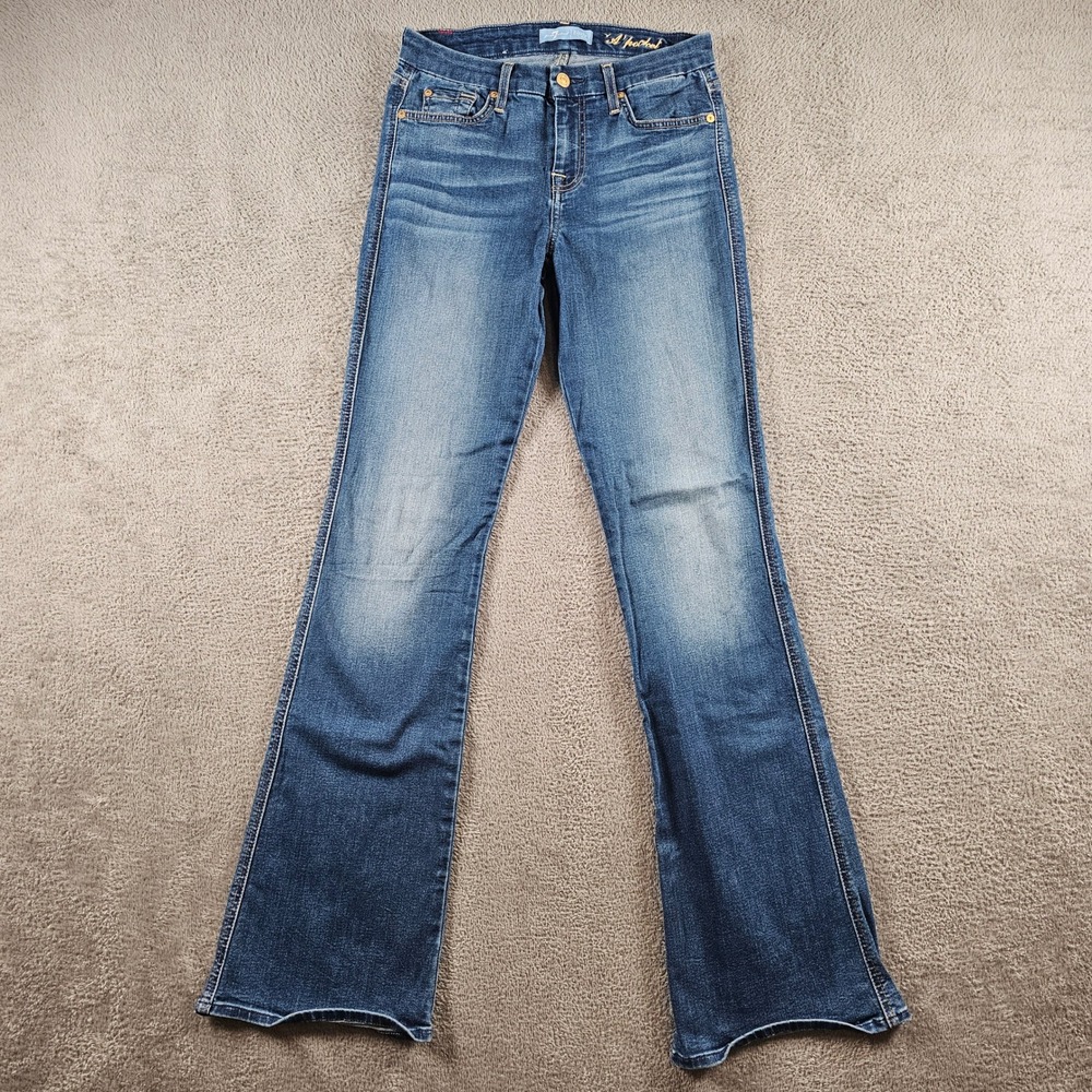 7 For All Mankind b(air) A Pocket Flare Jeans Medium Wash Size 26
